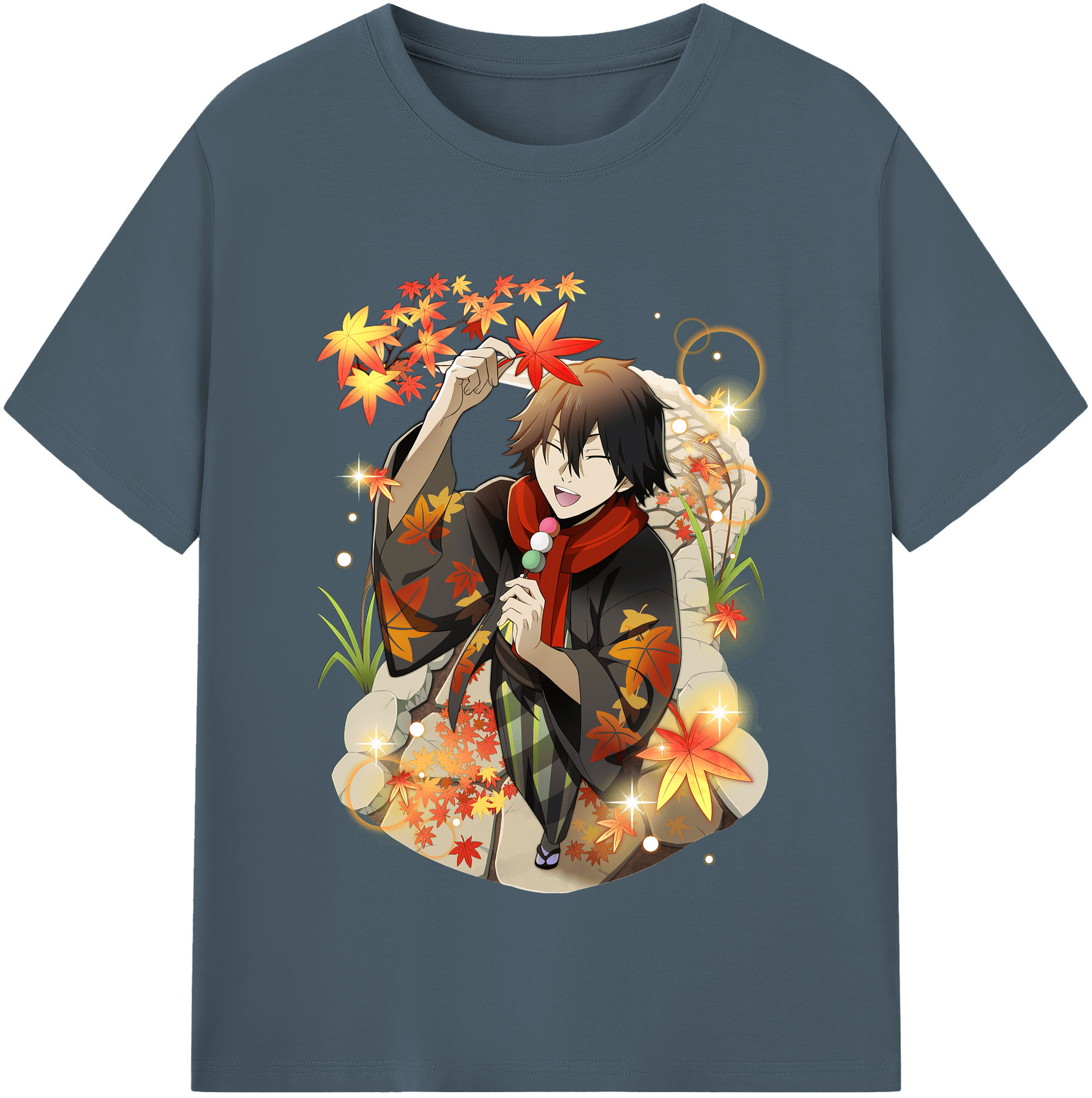 （画像用） 文豪ストレイドッグス Bungo Stray Dogs 綿100％半袖Tシャツ（フロントプリント）